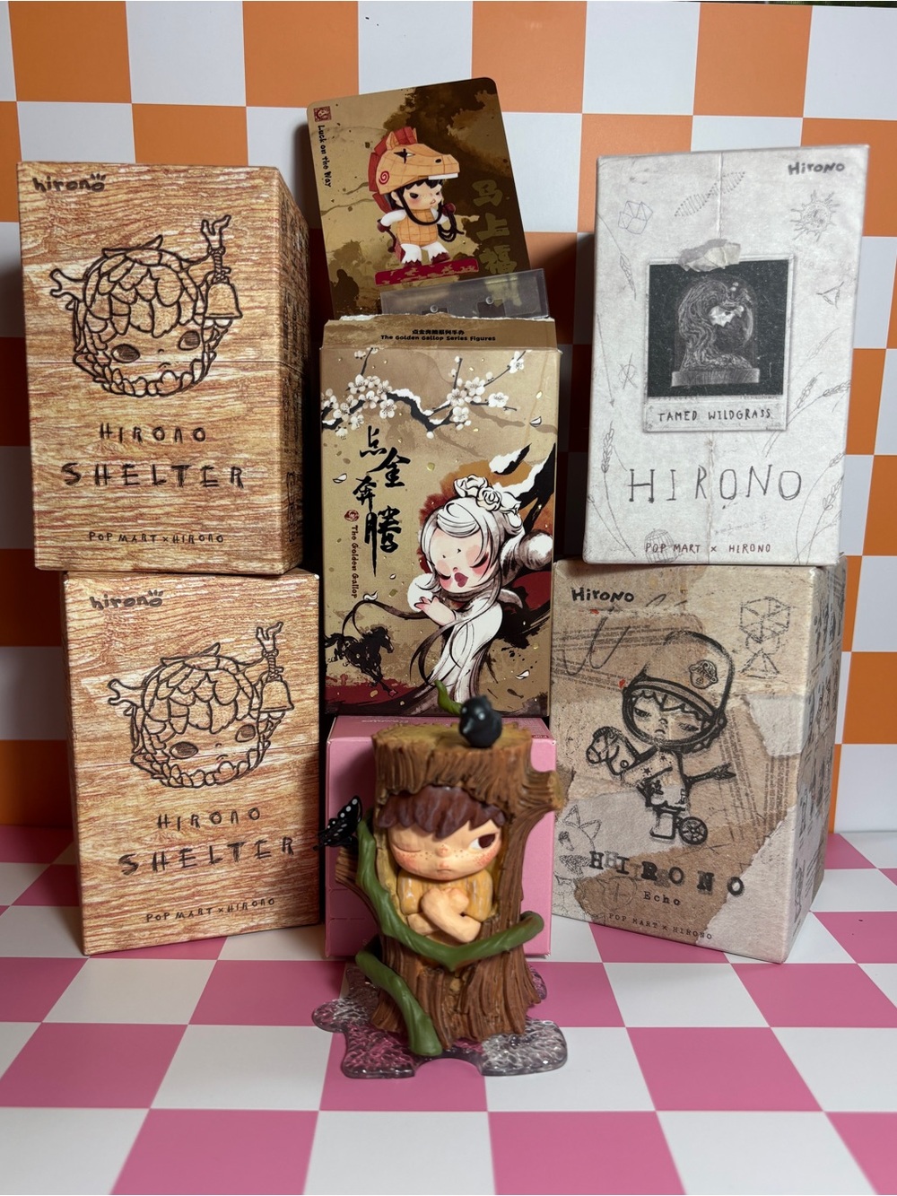 7 Hinoro POPMART Blind Box lot set of 7